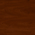 60W Office Hutch – Mocha Cherry / Graphite Gray, 1-Person Workstation