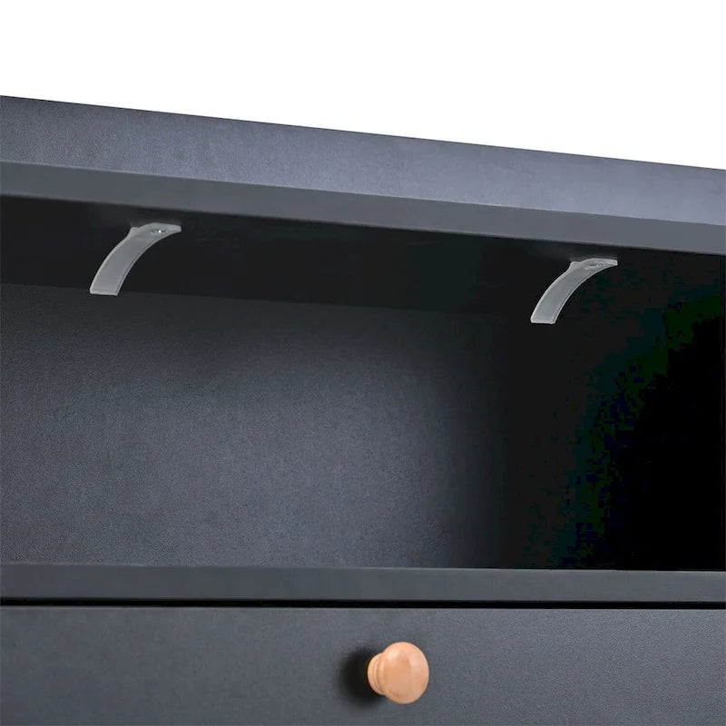 Multifunctional 2-Tier Shoe Storage Organizer with Drawers