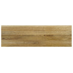 Natural Solid Mango Wood Bench, 1-Seat, 47" Wide