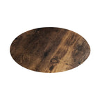 Elegant Wine Bottle Shaped Wine Rack with Wood Shelves