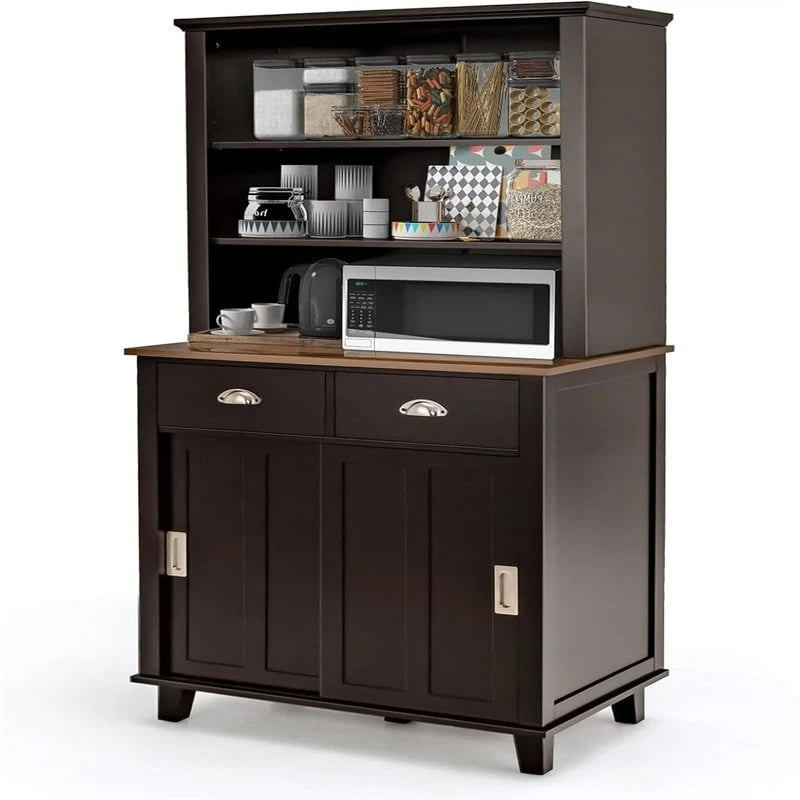 Kitchen Pantry Storage Cabinet - 19D x 30W x 67H