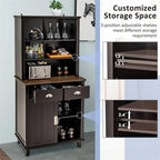 Kitchen Pantry Storage Cabinet - 19D x 30W x 67H