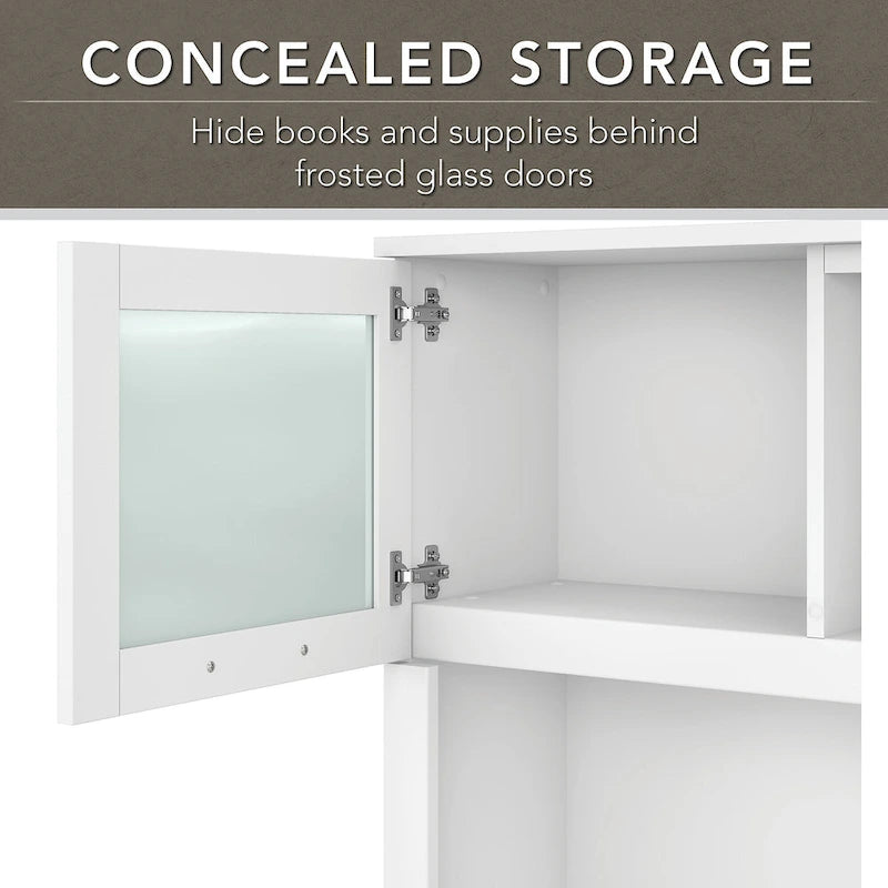 72W Hutch for L Shaped Desk