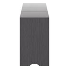 Grey Lacquer 3-Piece Storage Cabinet Set