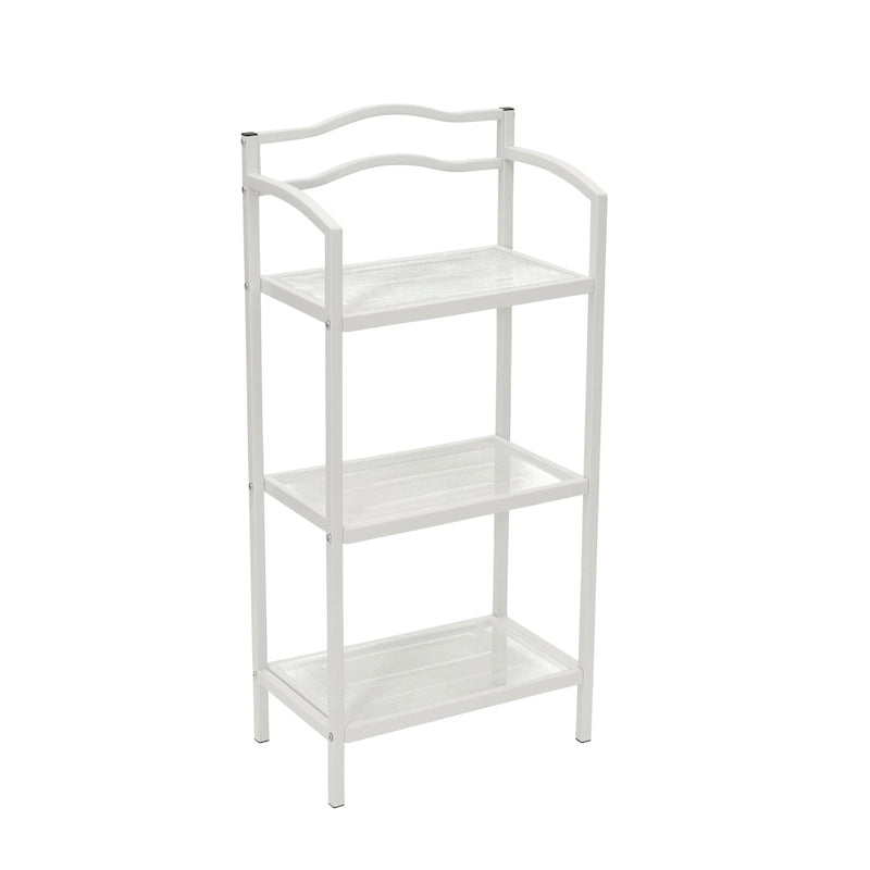 Household Essentials 3-Tier Metal Bathroom Storage Shelf - 10.5L x 17.0W x 35.0H