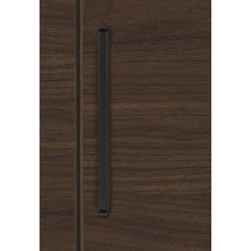 Cherry / Red Wood Grain Storage Cabinet with Lock – 2-Shelf, 1-Person Use