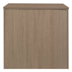 Cherry / Red Wood Grain Storage Cabinet with Lock – 2-Shelf, 1-Person Use