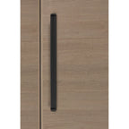 Cherry / Red Wood Grain Storage Cabinet with Lock – 2-Shelf, 1-Person Use