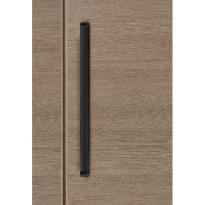 Cherry / Red Wood Grain Storage Cabinet with Lock – 2-Shelf, 1-Person Use