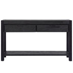 55.1W Console Table with 2 Drawers and 1 Shelf - N/A