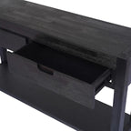 55.1W Console Table with 2 Drawers and 1 Shelf - N/A