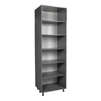 30 x 84 Utility Cabinet-Four Door-Grey - 30 x 84 x 23 3/8