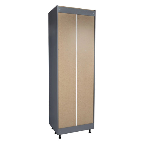 30 x 84 Utility Cabinet-Four Door-Grey - 30 x 84 x 23 3/8