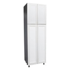 30 x 84 Utility Cabinet-Four Door-Grey - 30 x 84 x 23 3/8