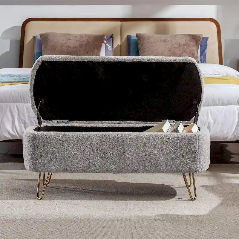 51-inch Storage Ottoman Bench