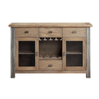 2-Door and 4-Drawer Server