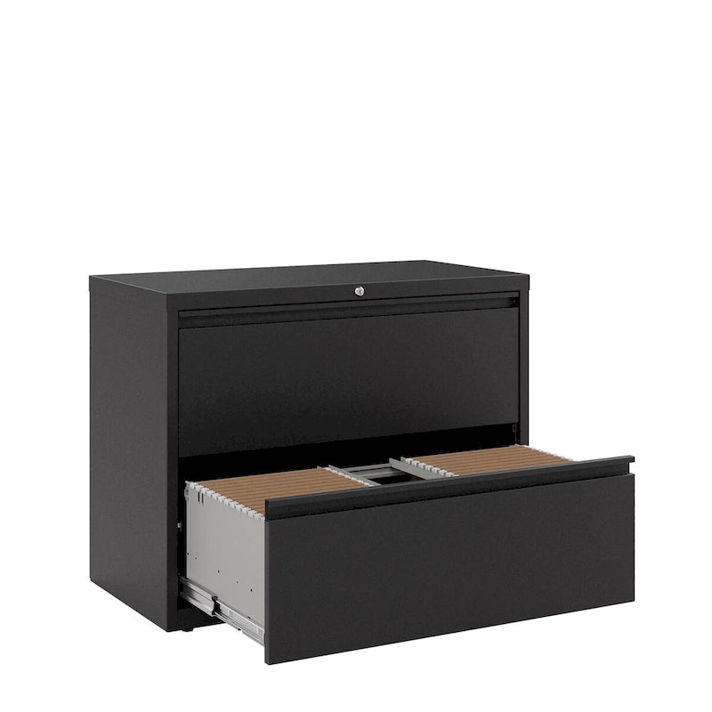 2 Drawer Metal Lateral File Cabinet for Home/Office with Premium Matte Texture Finish