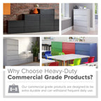 2 Drawer Metal Lateral File Cabinet for Home/Office with Premium Matte Texture Finish