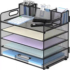 5 Tier Desk Organizer - 13L x 9.25W x 13.38H