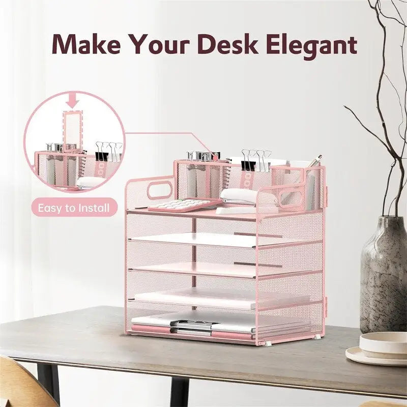 5 Tier Desk Organizer - 13L x 9.25W x 13.38H