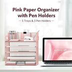 5 Tier Desk Organizer - 13L x 9.25W x 13.38H