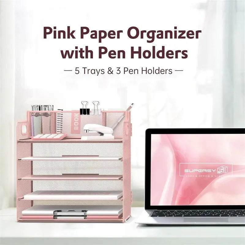 5 Tier Desk Organizer - 13L x 9.25W x 13.38H