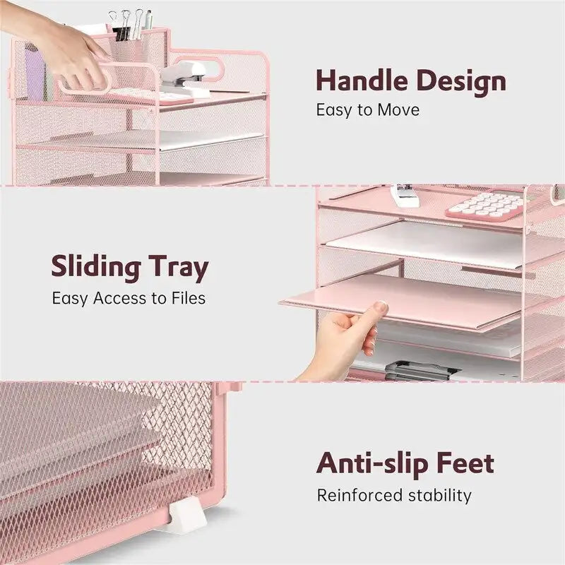 5 Tier Desk Organizer - 13L x 9.25W x 13.38H