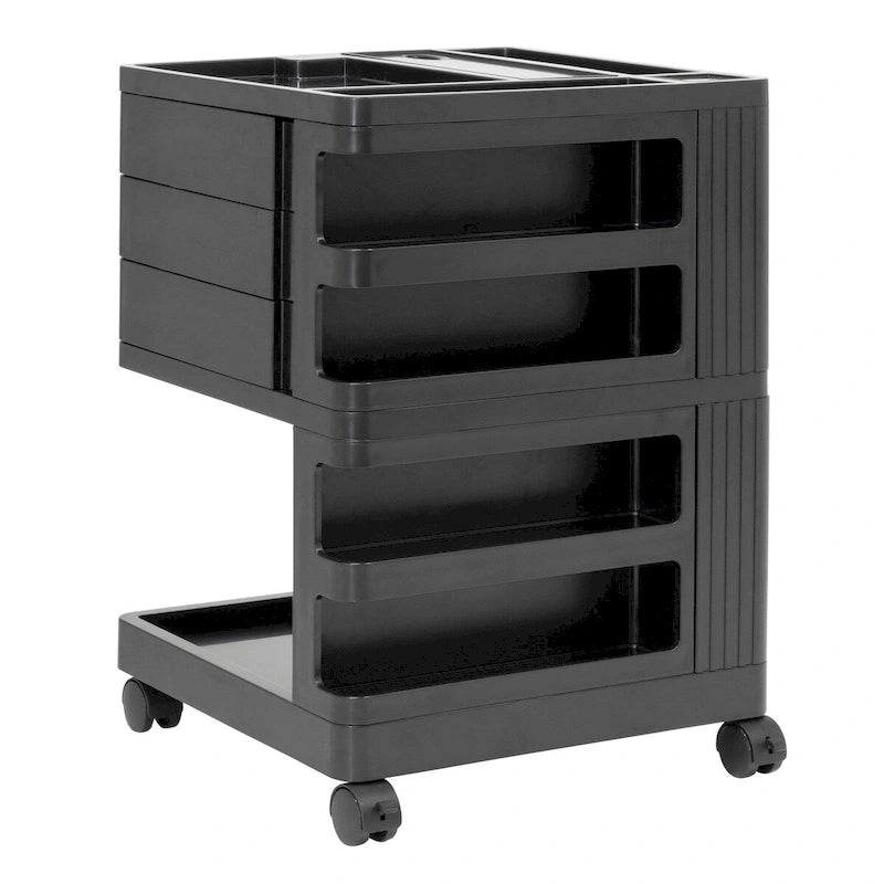Mobile Rotating 4-Sided Storage Organizer - 18 W x 18 D x 26 H