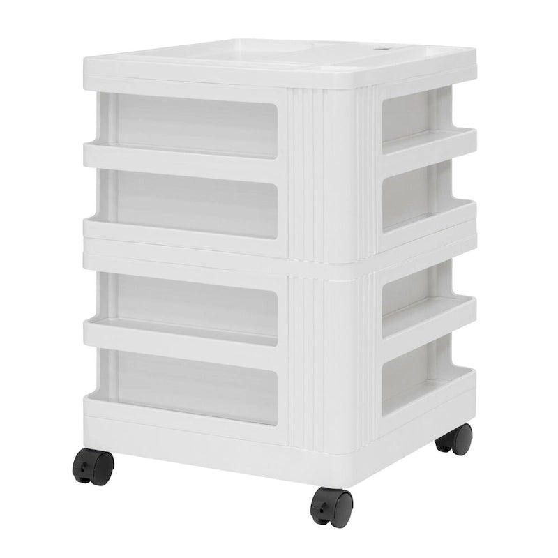 Mobile Rotating 4-Sided Storage Organizer - 18 W x 18 D x 26 H
