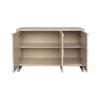 Farmhouse Style 3 Door Wooden Cabinet