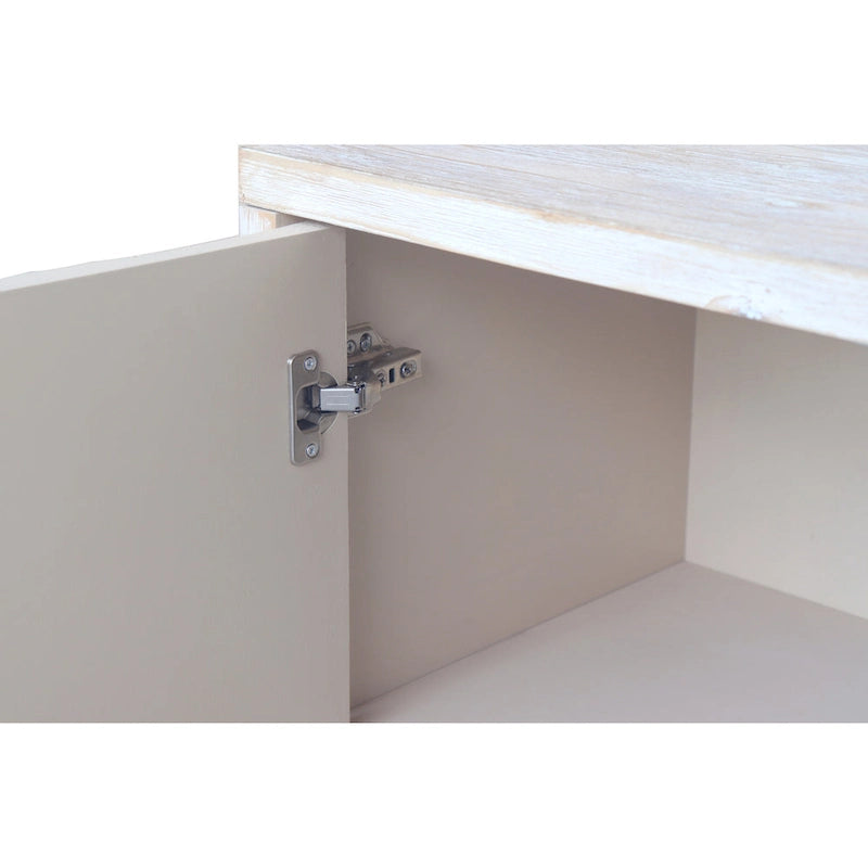 Farmhouse Style 3 Door Wooden Cabinet