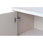 Farmhouse Style 3 Door Wooden Cabinet