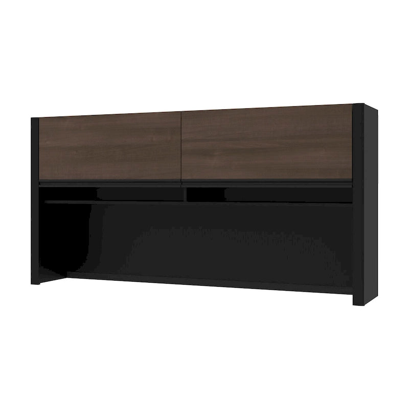 Antigua & Black / Slate & Sandstone 71W Desk Hutch – 2-Person Assembly