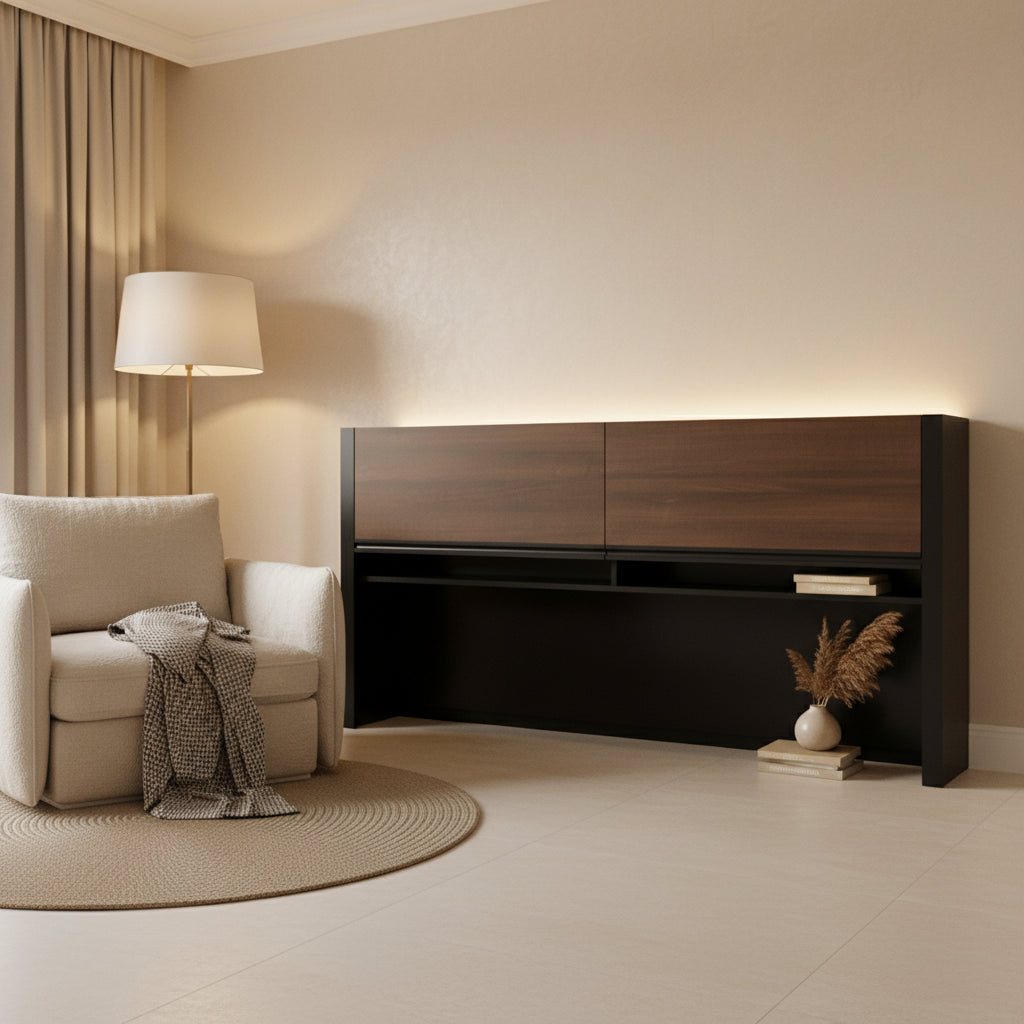 Bestar Connexion 71W Hutch for Narrow Desk Shell by Bestar