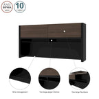 Antigua & Black / Slate & Sandstone 71W Desk Hutch – 2-Person Assembly