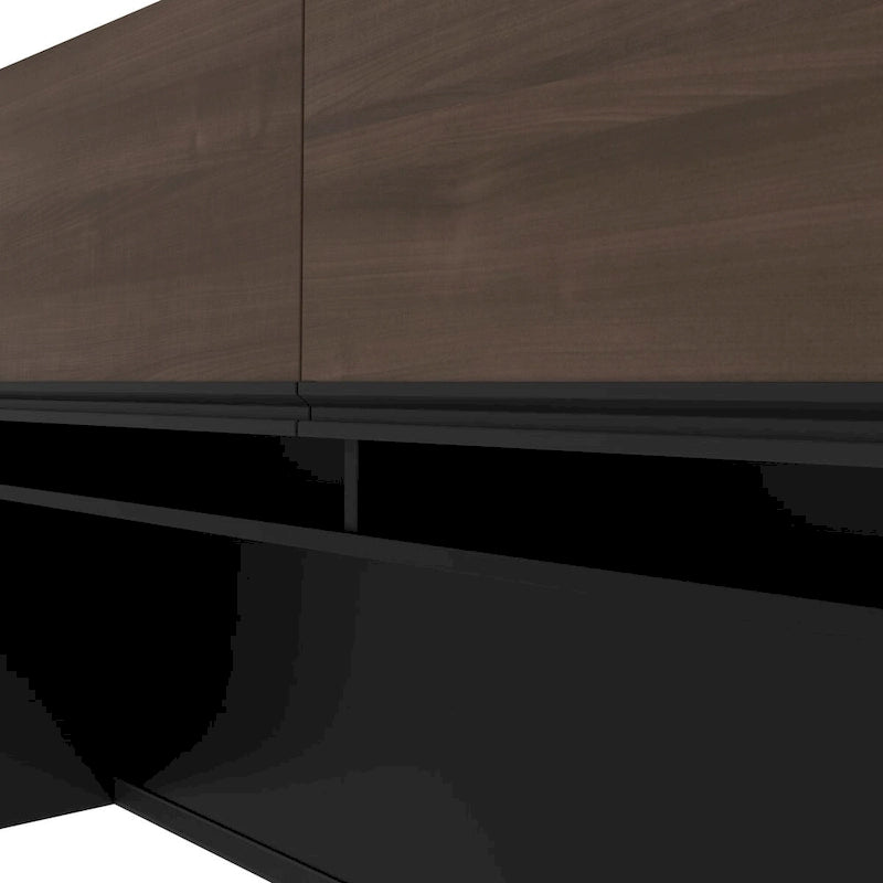 Antigua & Black / Slate & Sandstone 71W Desk Hutch – 2-Person Assembly