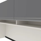 Antigua & Black / Slate & Sandstone 71W Desk Hutch – 2-Person Assembly