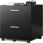 2 Drawer File Cabinet - 15.6D x 16.2W x 26.4H