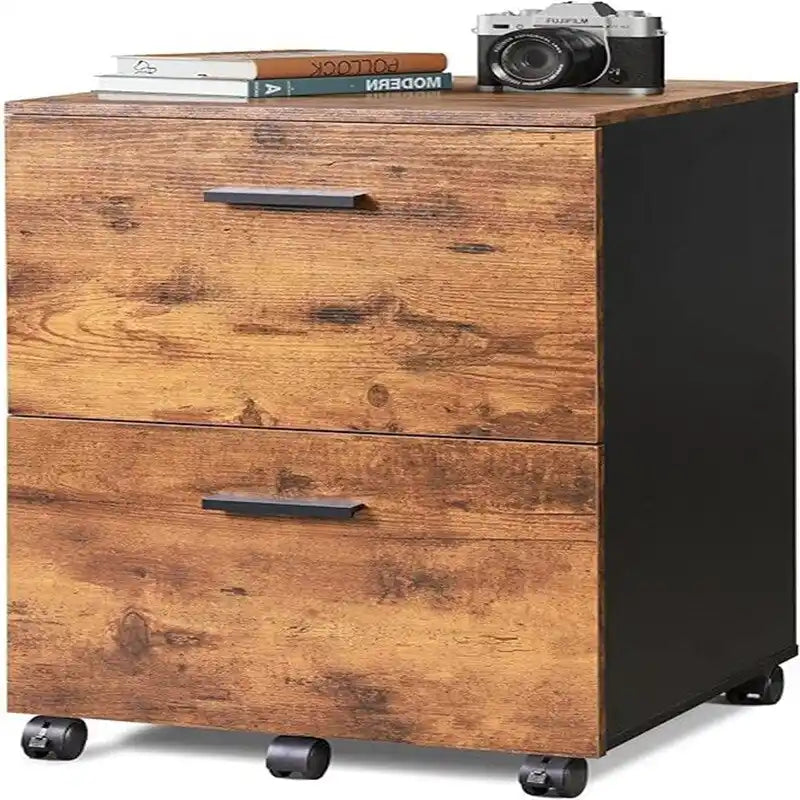 2 Drawer File Cabinet - 15.6D x 16.2W x 26.4H