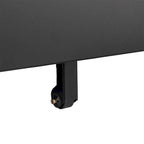 2 Drawer File Cabinet w/Lock,Metal Under Desk Rolling Filing Cabinet