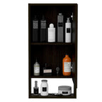 Black / White / Gray Mirrored Medicine Cabinet with 1 Shelf, Single