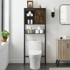 Over The Toilet Storage Cabinet with Sliding Door