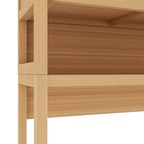 Toilet storage rack, independent bathroom, laundry room, space saving, natural color